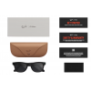 Умные очки Ray-Ban Meta* Wayfarer Gen 2 Shiny Black, Солнцезащитные линзы G-15 Green (RW4012), размер M